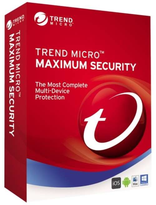 Trend Micro Maximum Security 1 Devices (Antivirus + Firewall Booster)