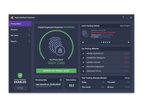 Avast AntiTrack Premium 1 Device