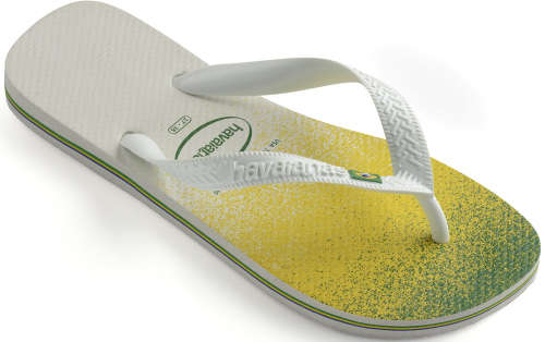 Havaianas Unisex Brazil Fresh (White Size 7)
