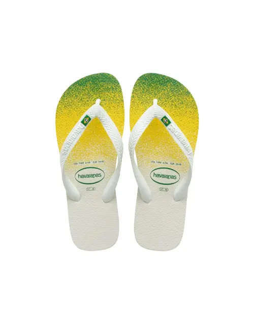 Havaianas Unisex Brazil Fresh (White Size 7)