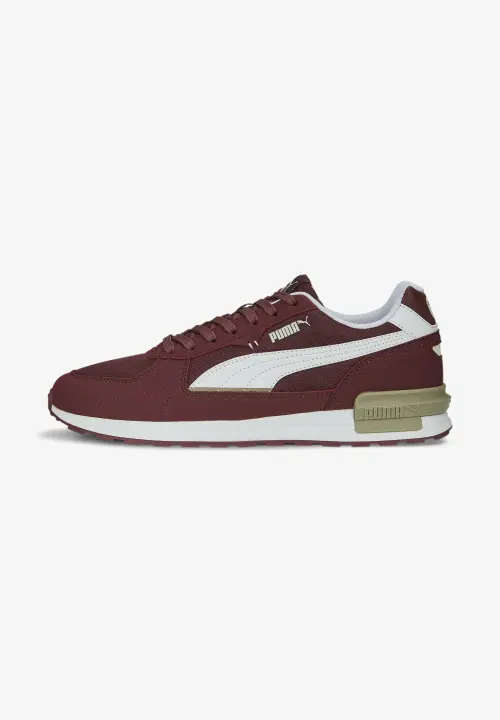 PUMA Graviton Trainers (Burgandy UK 9)