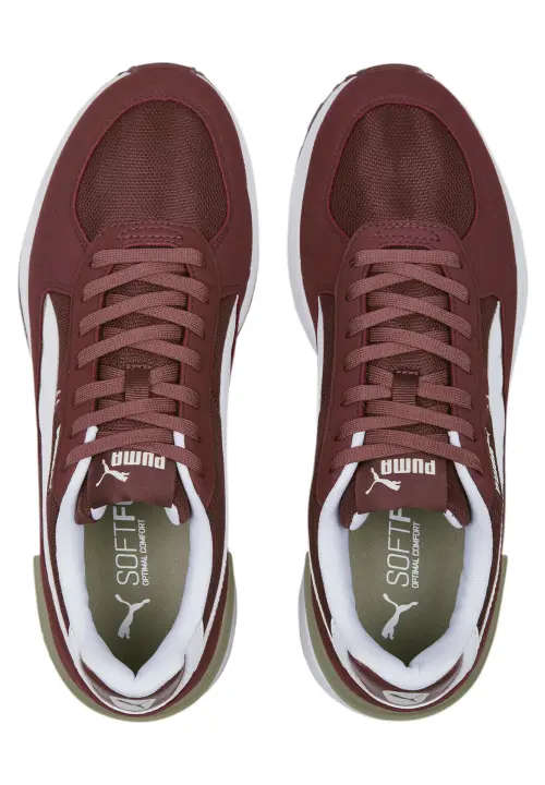 PUMA Graviton Trainers (Burgandy UK 9)