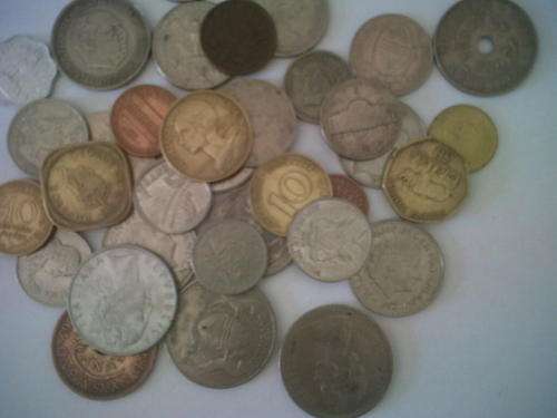 36 ASSORTED COINS IN VERY GOOD CONDITION