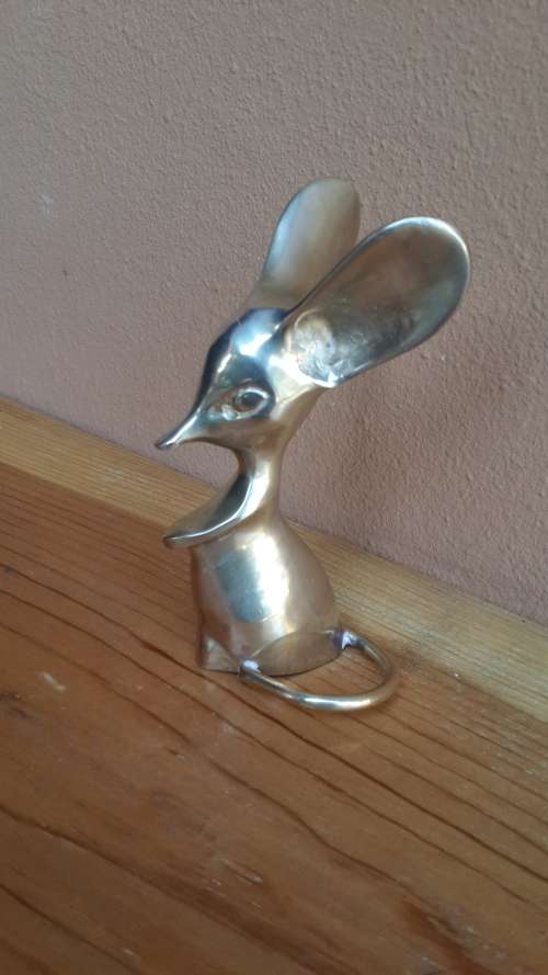 Brass Ornamental Mouse