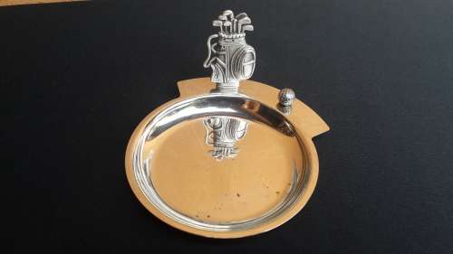 Small Golf emblemed plate