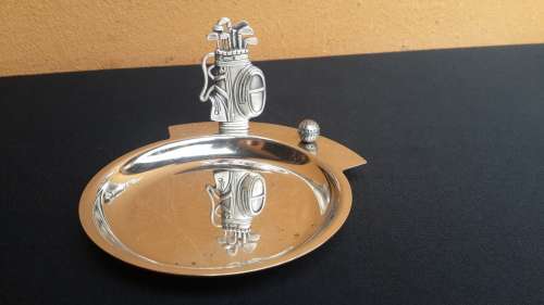 Small Golf emblemed plate