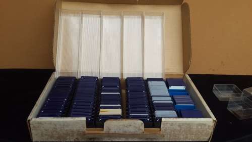 Box of Vintage Slides
