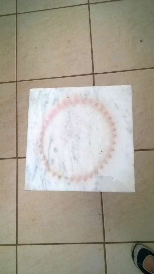 Retro Brass and marble coffee table