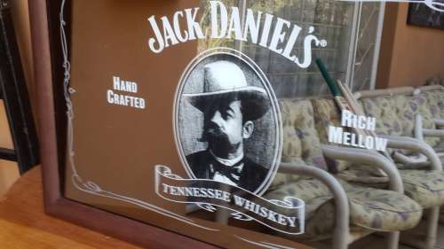 Lovely Large Jack Daniels Bar Mirror