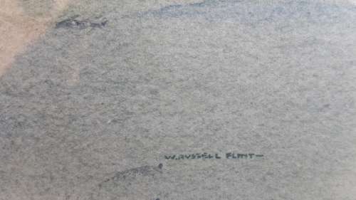 Russel Flint Print (framed)