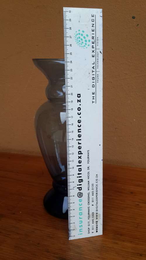 Beautiful Blue Glass Vase