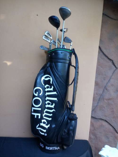 Callaway Golf bag, Clubs and Irons