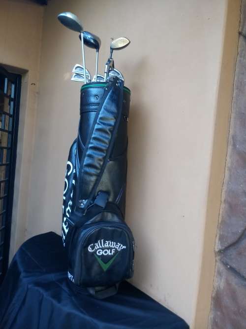 Callaway Golf bag, Clubs and Irons