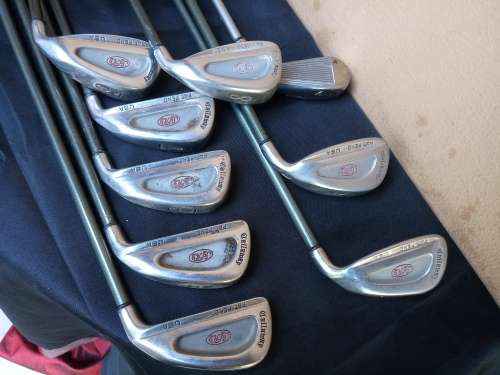 Callaway Golf bag, Clubs and Irons