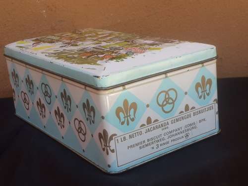 Vintage Jacaranda tin