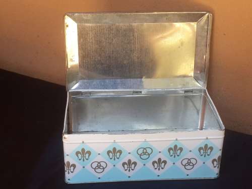 Vintage Jacaranda tin