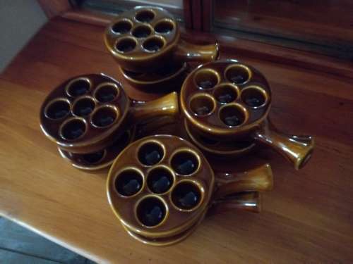 8 Snail bowls