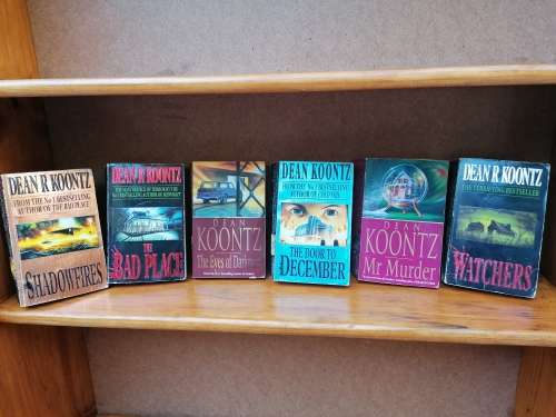 6 Dean Koontz Books