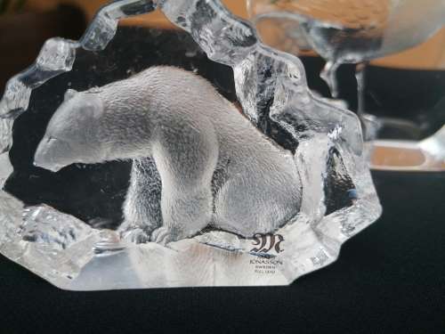 Collection of Full Lead Crystal Ornaments by Mats Jonasson Sweden