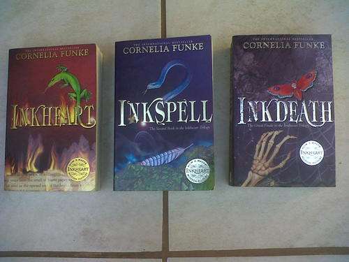 Inkheart, Inkspell and Inkdeath by Cornelia Funke