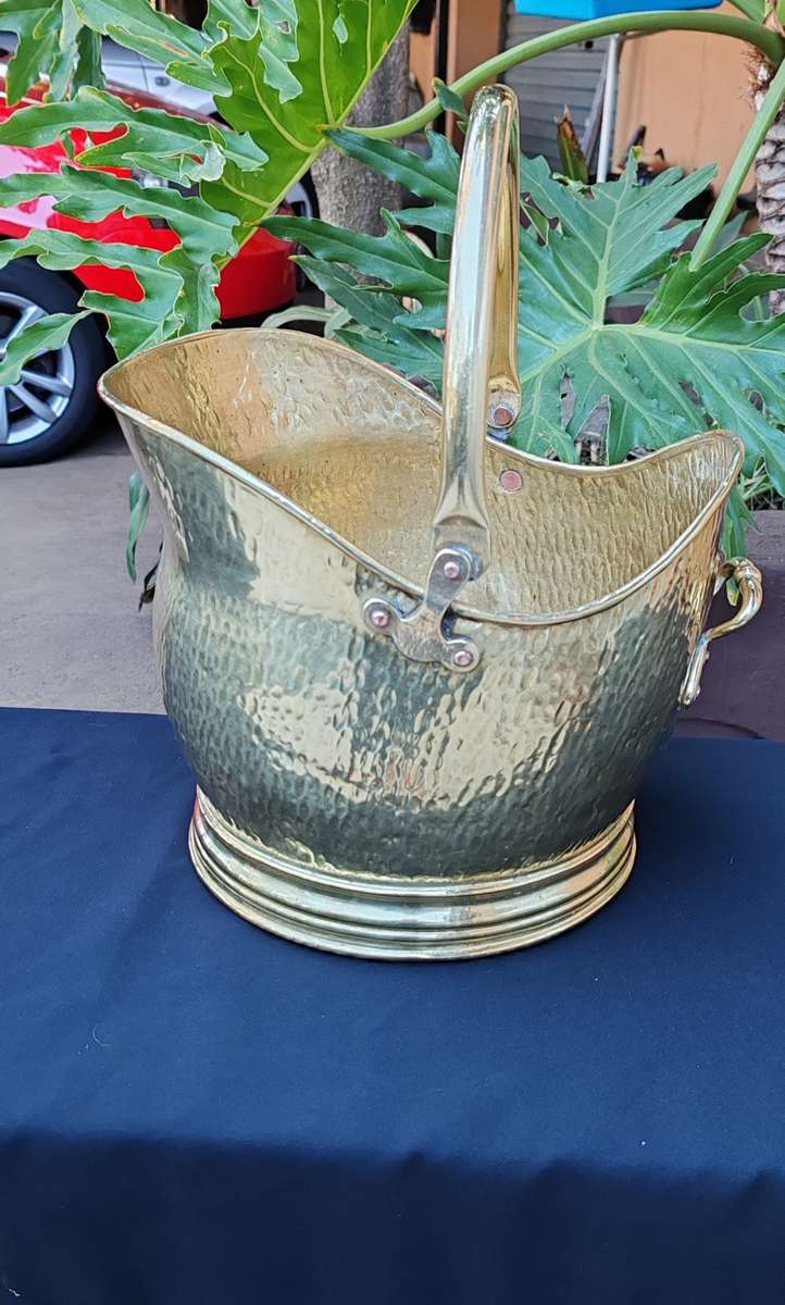Brass Coal Bucket