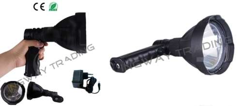 25w Led cree handheld search light, cableless, 300m visible beam