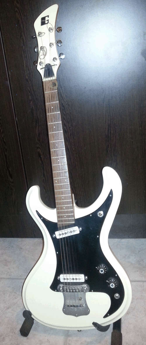 vintage guyatone guitar looks like 1960's model