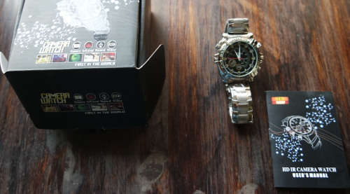 1080P Waterproof, Infrared Camera Watch!