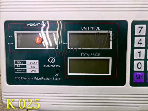 500Kg Capacity Scale Electronic