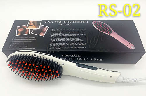 Hair Straightening Brush With Variable Temp Setting And LCD, Straightens Your Hair In Few Minutes
