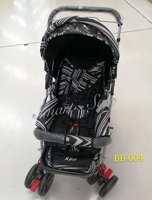 Baby Stroller Pram with 4-Position Backrest Adjustment