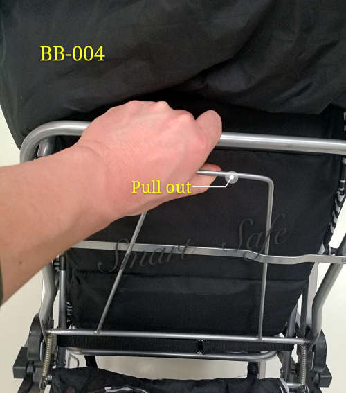 Baby Stroller Pram with 4-Position Backrest Adjustment