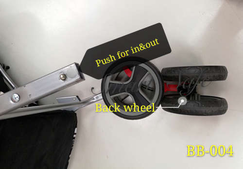 Baby Stroller Pram with 4-Position Backrest Adjustment