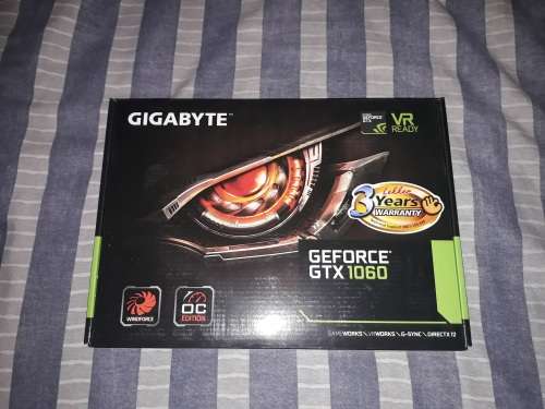 Gigabyte Nvidia GeForce GTX 1060 Windforce 6GB