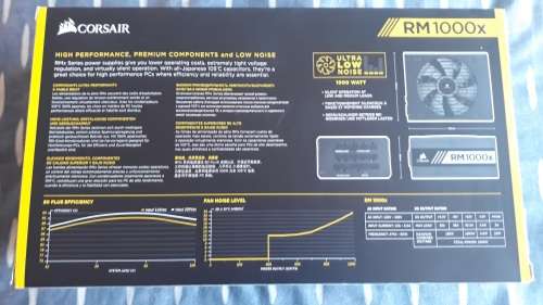 Corsair RM1000X - High performance ATX power supply