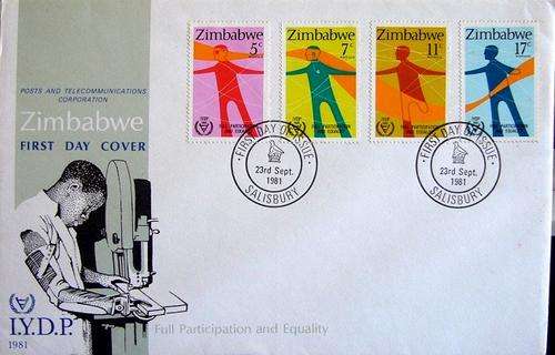 8 FDC's from Zimbabwe and 1 from Rhodesia