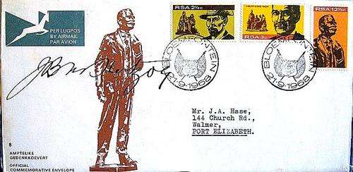 RSA Inauguration of the Hertzog Monument