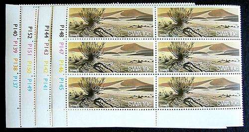 SWA  Namib Desert  Control Blocks 29 March 1977