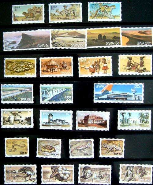 SWA:  MNH Stamp sets 1976 - 1978 -  more  bargains!!