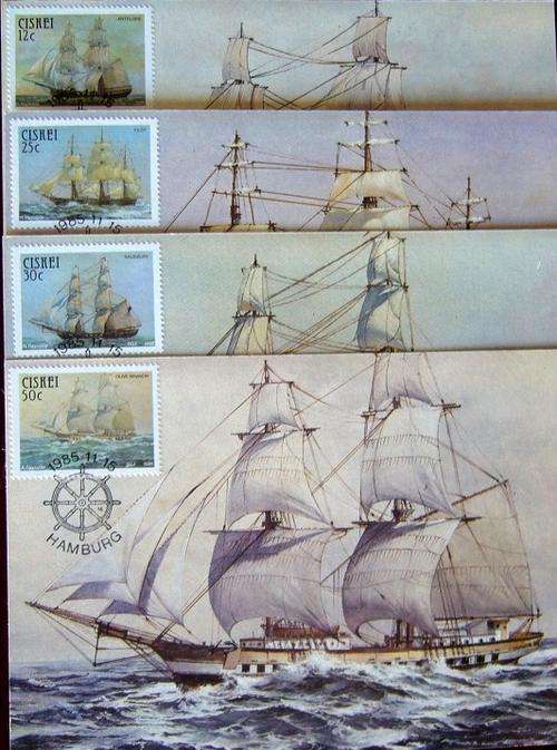 Ciskei: 10 x Sets of  Maxi Cards  - Please see all the photo's