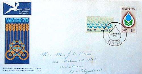 SWA FDC 13 Water 70 Campaign