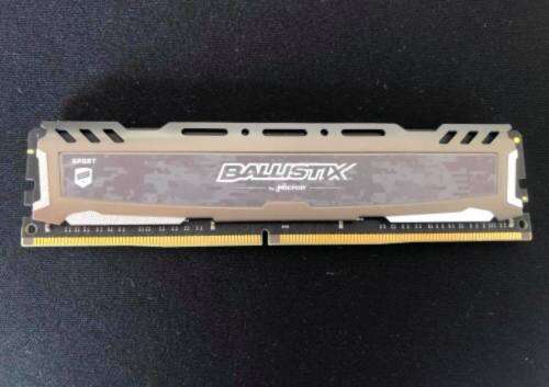 16gb DDR4 2400mhz Crucial Ballistix Sport
