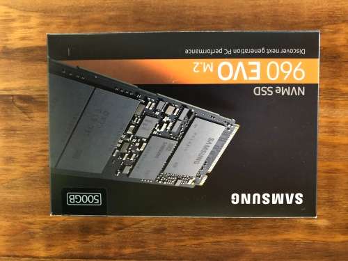 Samsung 960 Evo 500gb m.2 NVMe SSD