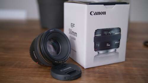 Canon 50mm f1.4 USM lens