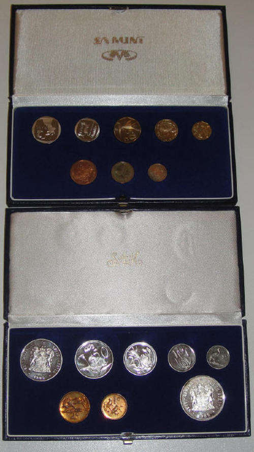 The OLD and the NEW (1989 and 1991) RSA Proof Sets (One bid takes both sets)
