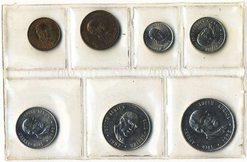 Republic of South Africa : UNCIRCULATED Mint Pack of 1982