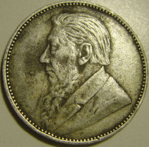 Paul Kruger Z.A.R. Shilling (1/-) of 1892