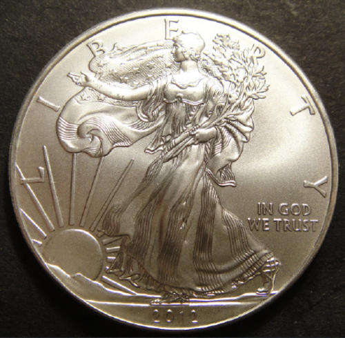 United States of America : American 1 Ounce SILVER EAGLE of  2012