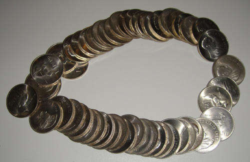 Bid per Coin : FIFTY (50) old RSA SILVER R1 pieces from the 1960s available