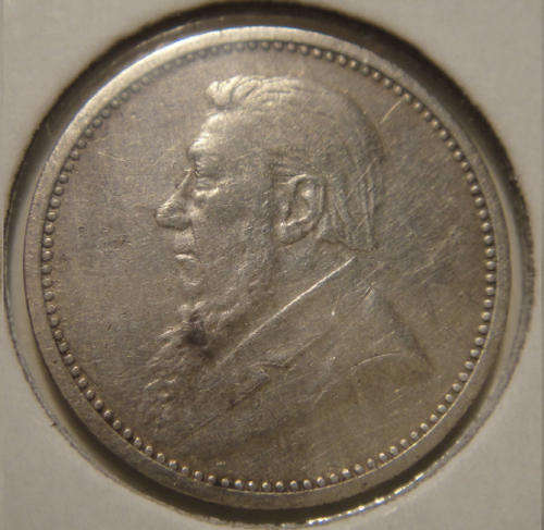 1892 Paul Kruger  Z.A.R. Tickey (3d)